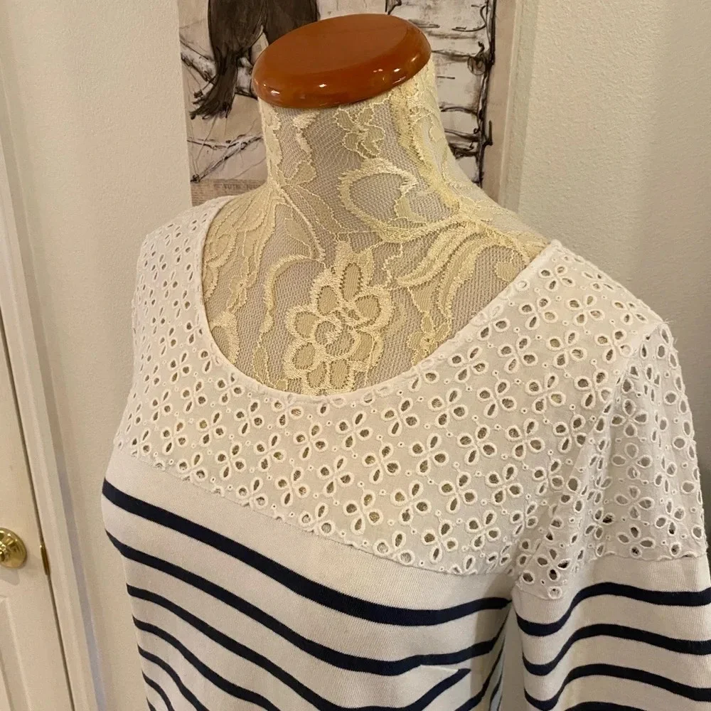 Anthropologie Postmark Jola Striped Dress Tunic - Picture 6 of 10
